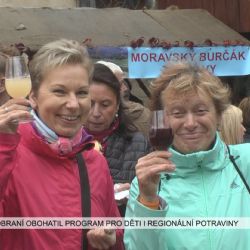 Loket: Vinobraní obohatil program pro děti i regionální potraviny (TV Západ)