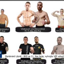 Mariánské Lázně: Blíží se 11. Noc boje, vyhrajte VIP vstup! (TV Západ)