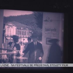 Mariánské Lázně: Na festivalu se představil stoletý film (TV Západ)