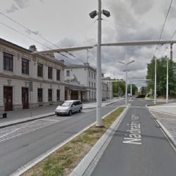 Mariánské Lázně: Nehoda trolejbusu u nádraží