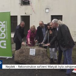 Nejdek: Rekonstrukce zařízení Matyáš byla zahájena (TV Západ)