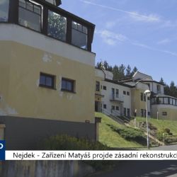 Nejdek: Zařízení Matyáš projde zásadní rekonstrukcí (TV Západ)