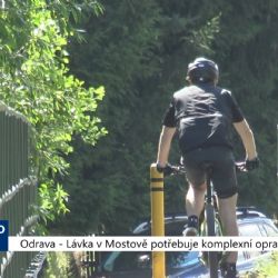 Odrava: Lávka v Mostově potřebuje komplexní opravu (TV Západ)