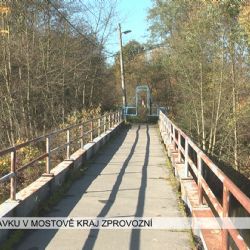 Odrava: Lávku v Mostově chce kraj opravit (TV Západ)