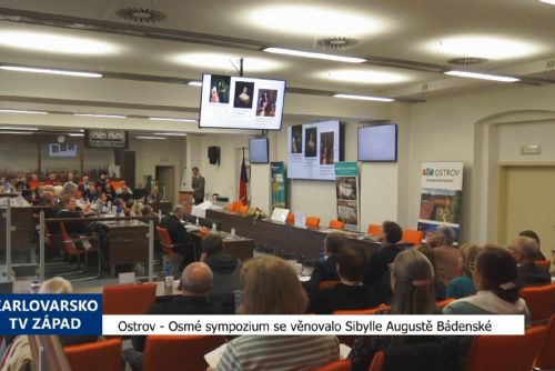 obrázek:Osmé sympozium se věnovalo Sibylle Augustě Bádenské (TV Západ)
