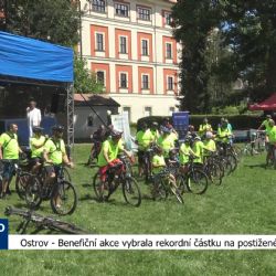 Ostrov: Benefiční akce vybrala rekordní částku na postižené děti (TV Západ)