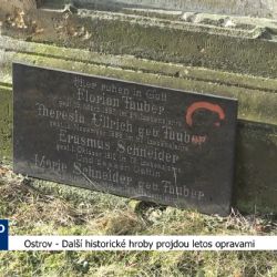 Ostrov: Další historické hroby projdou letos opravami (TV Západ)