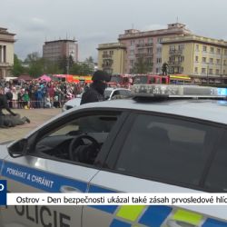 Ostrov: Den bezpečnosti ukázal také zásah prvosledové hlídky (TV Západ)