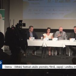 Ostrov: Dětský festival ukáže premiéry filmů, zapojí i umělou inteligenci (TV Západ)