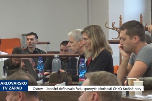 Foto: Ostrov: Jednání definovalo řadu sporných okolností CHKO Krušné hory (TV Západ)