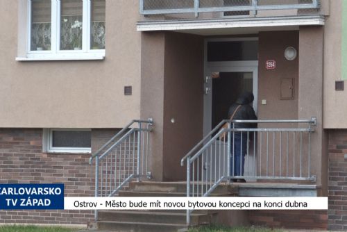 Foto: Ostrov: Město bude mít novou bytovou koncepci na konci dubna (TV Západ)