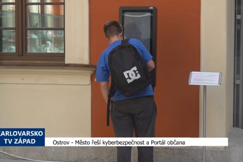 Foto: Ostrov: Město řeší kyberbezpečnost a Portál občana (TV Západ)