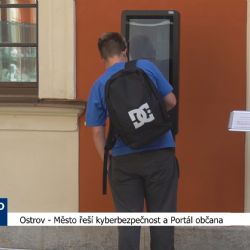 Ostrov: Město řeší kyberbezpečnost a Portál občana (TV Západ)