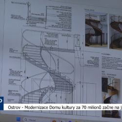 Ostrov: Modernizace Domu kultury za 70 milionů začne na jaře (TV Západ)