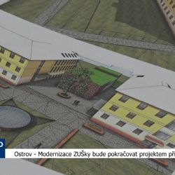 Ostrov: Modernizace ZUŠky bude pokračovat projektem přístavby (TV Západ)