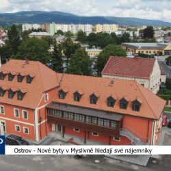 Ostrov: Nové byty v Myslivně hledají své nájemníky (TV Západ)