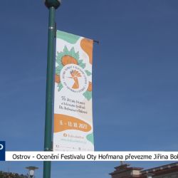 Ostrov: Ocenění Festivalu Oty Hofmana převezme Jiřina Bohdalová (TV Západ)