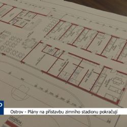 Ostrov: Plány na přístavbu zimní stadionu pokračují (TV Západ)