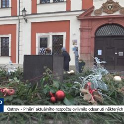 Ostrov: Plnění aktuálního rozpočtu ovlivnilo odsunutí některých projektů (TV Západ)