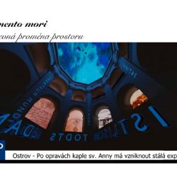 Ostrov: Po opravách kaple sv. Anny má vzniknout stálá expozice (TV Západ)