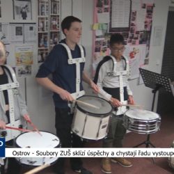 Ostrov: Soubory ZUŠky sklízí úspěchy a chystají řadu vystoupení (TV Západ)