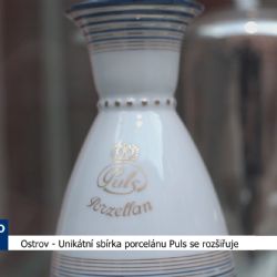 Ostrov: Unikátní sbírka porcelánu Puls se rozšiřuje (TV Ostrov)