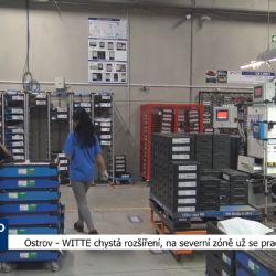 Ostrov: WITTE chystá rozšíření, na severní zóně se už pracuje (TV Západ)