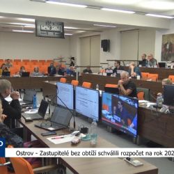 Ostrov: Zastupitelé bez obtíží schválili rozpočet na rok 2024 (TV Západ)