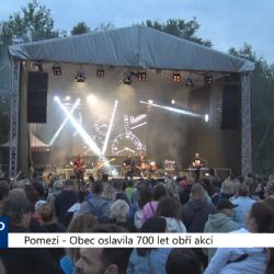 Pomezí: Obec oslavila 700 let obří akcí (TV Západ)