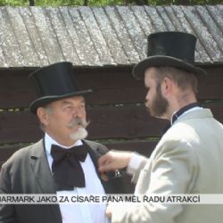 Poustka: Jarmark jako za císaře pána měl řadu atrakcí (TV Západ)