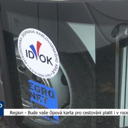 Region: Bude vaše čipová karta pro cestování platit i v roce 2024? (TV Západ)