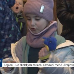 Region: Do školských zařízení nastoupí méně ukrajinských dětí (TV Západ)