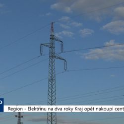 Region: Elektřinu na dva roky Kraj opět nakoupí centrálně (TV Západ)