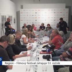Region: Filmový festival zahajuje 53. ročník (TV Západ)