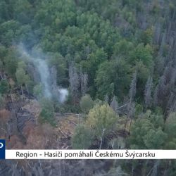 Region: Hasiči pomáhali Českému Švýcarsku (TV Západ)