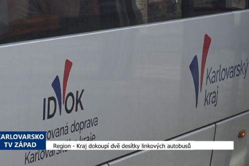 Foto: Region: Kraj dokoupí dvě desítky linkových autobusů (TV Západ)