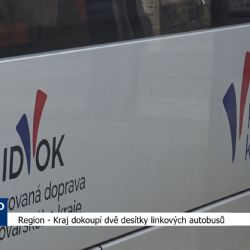 Region: Kraj dokoupí dvě desítky linkových autobusů (TV Západ)