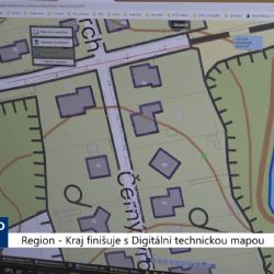 Region: Kraj finišuje s Digitální technickou mapou (TV Západ)