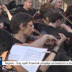 Region: Kraj opět finančně přispěje orchestrům a divadlu (TV Západ)