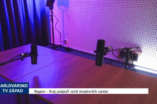 obrázek:Region: Kraj podpoří vznik kreativních center (TV Západ)