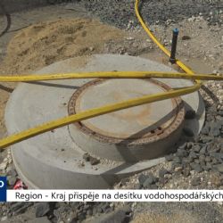 Region: Kraj přispěje na desítku vodohospodářských akcí (TV Západ)