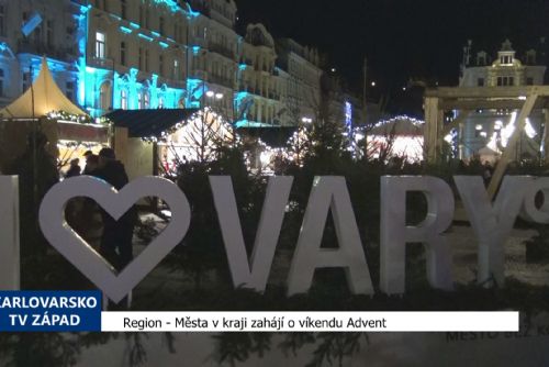 obrázek:Region: Města v kraji zahájí o víkendu Advent (TV Západ)