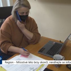 Region: Milostivé léto brzy skončí, neváhejte se informovat (TV Západ)