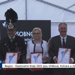 Region: Osobnostmi kraje 2022 jsou Uhlíková, Kočvara a Jiskra (TV Západ)