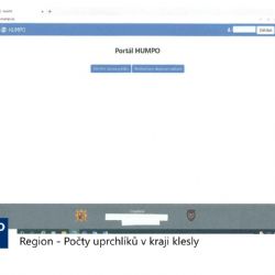 Region: Počty uprchlíků v kraji klesly (TV Západ)