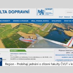 Region: Probíhají jednání o zřízení Fakulty ČVUT v kraji (TV Západ)