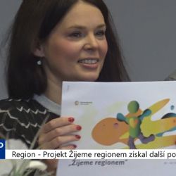 Region: Projekt Žijeme regionem získal další podporu (TV Západ)