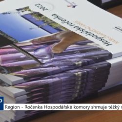 Region: Ročenka Hospodářské komory shrnuje těžký rok 2021 (TV Západ)