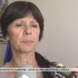Region: Univerzita nabídne vzdělávání sestrám v kraji (TV Západ)