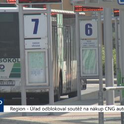 Region: Úřad odblokoval soutěž na nákup CNG autobusů (TV Západ)